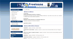 Desktop Screenshot of frosinonelavoro.info