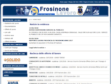 Tablet Screenshot of frosinonelavoro.info
